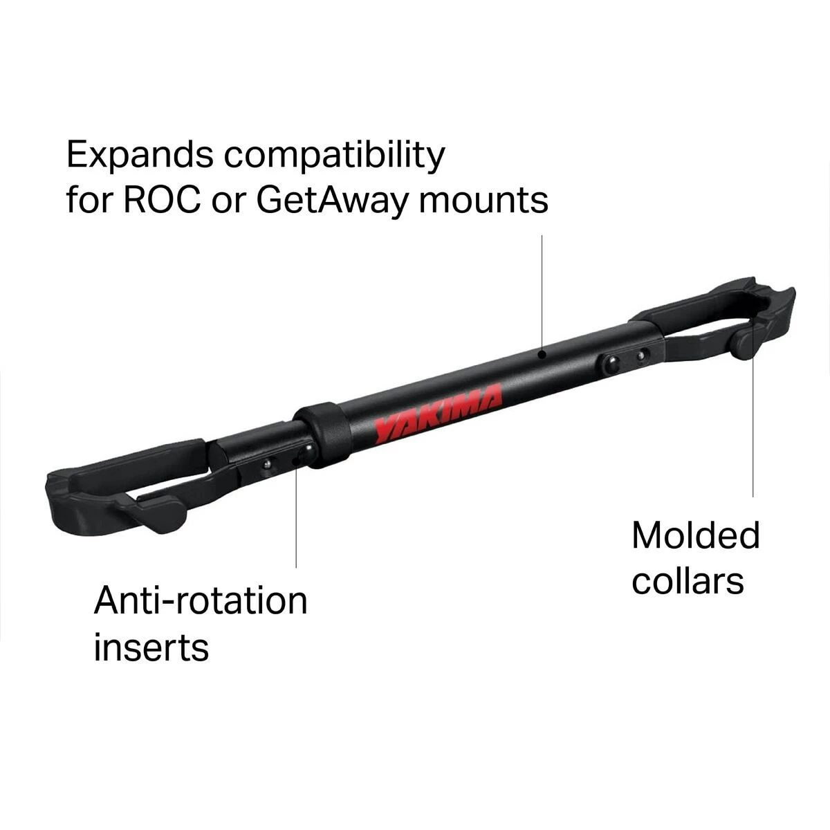 Yakima Hitch Mount Accessories Tube Top Frame Adapter 2 Yakima Hitch Mount Accessories Tube Top Frame Adapter - Image 2