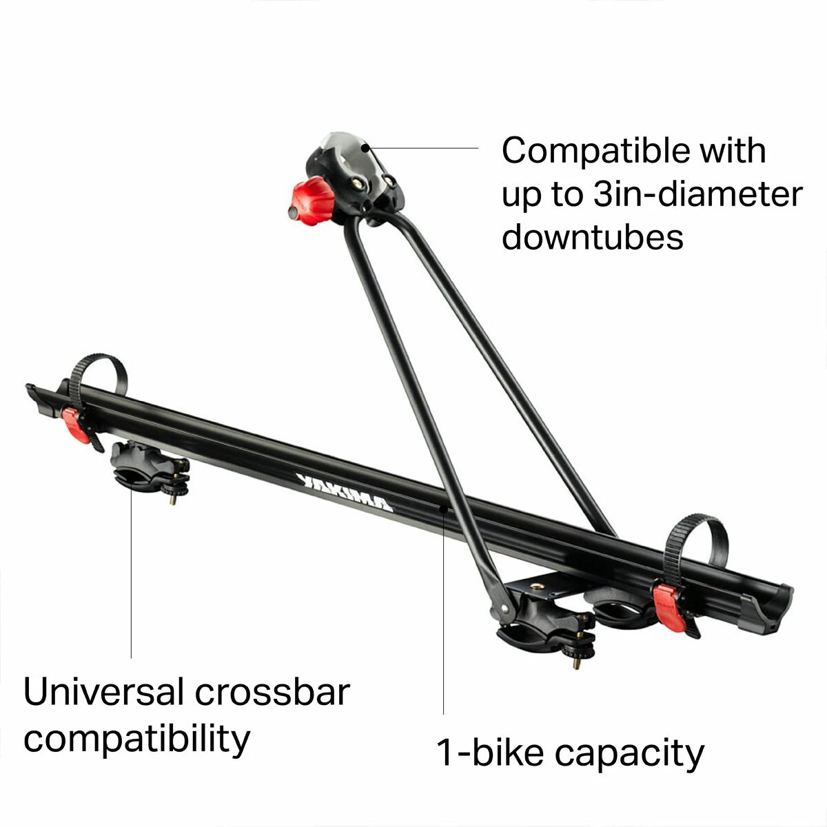 Yakima Bike Roof Racks Raptor Aero Upright Bike Mount 2 Yakima Bike Roof Racks Raptor Aero Upright Bike Mount - Image 2